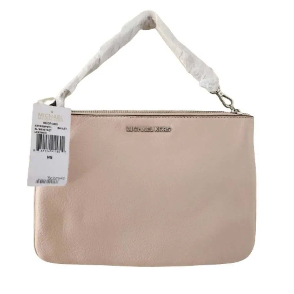 Michael Michael Kors Bedford Ballet XL Leather Wristlet